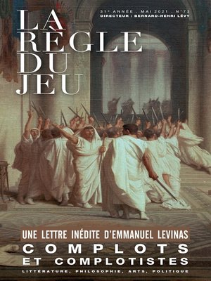 cover image of La règle du jeu n°73
